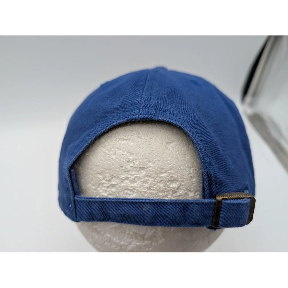 47 Brand GEORGIA COLLEGE & STATE BOBCATS Royal Blue Strapback Dad Hat EUC